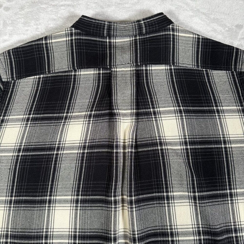 Ralph Lauren Denim Supply Shirt Women Size S Plaid Long Sleeve Tunic Top EUC - Picture 11 of 11